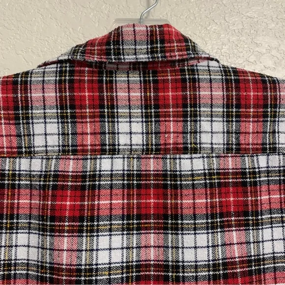 Frank and Eileen Shirt Top Women S Plaid Relaxed Button Up Preppy Italian Eileen - Picture 10 of 16